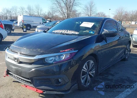 2017 Honda Civic Ex-T z USA, uszkodzony, nr VIN 2HGFC3B39HH356398